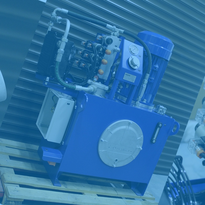 Hydraulic power unit MI-1117 — completion of the projects gallery of the "Motorimpex" group of companies