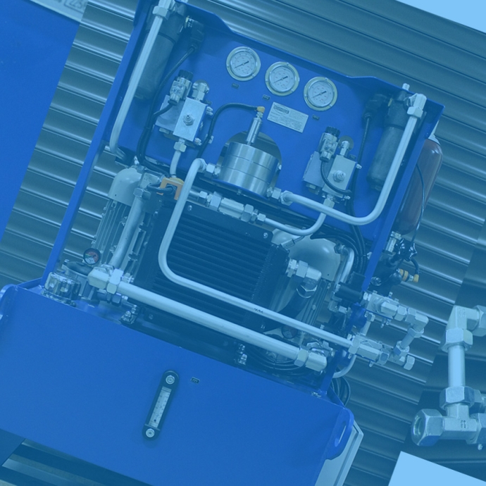 Hydraulic power unit MI-684 — test stand from Motorimpex