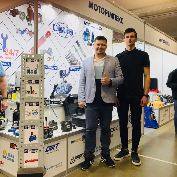 Motorimpex hydraulic equipment at the "Woodworking-2019" exhibition