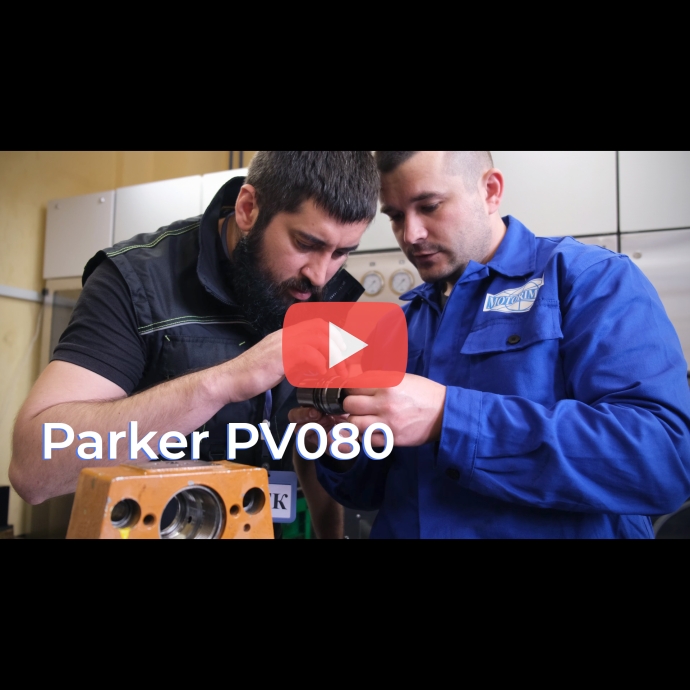 Показуємо повний цикл — Дефектування та випробування гідронасосів Parker