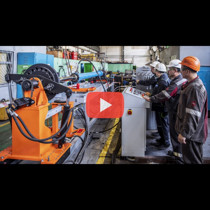 Показуємо випробувальний стенд для гідроциліндрів з маслостанцією на 500 бар