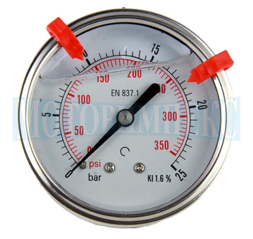 Using a marker for manometer — facilitation work of staff