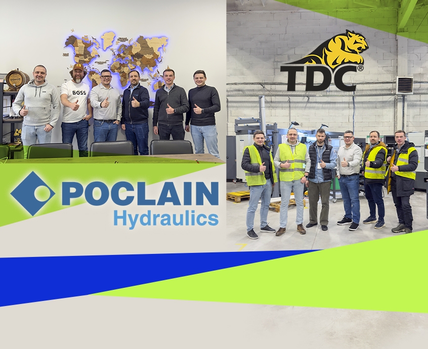 Візит Poclain та групи компаній «TDC» на наше виробництво