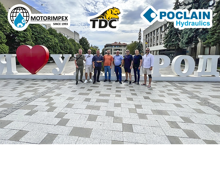 Signed a cooperation agreement with Poclain Hydraulics