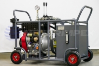 Engine-driven mobile hydraulic power unit PODACHA