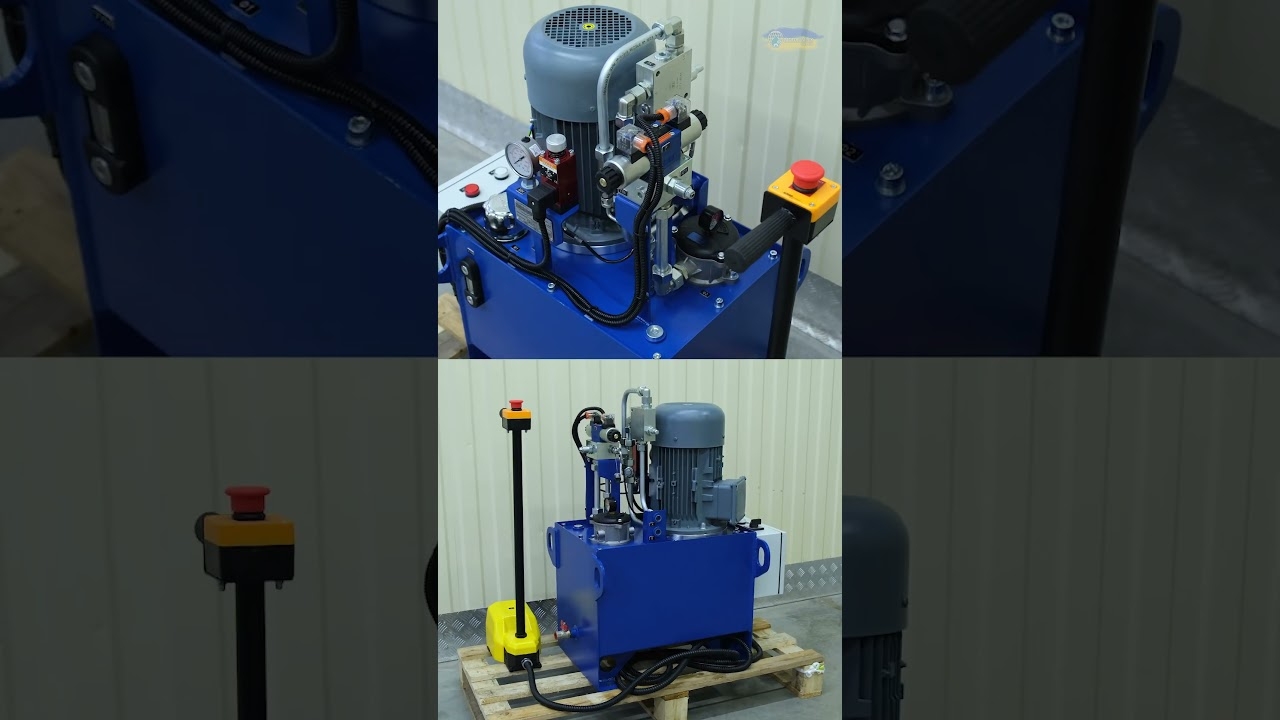 Маслостанція серії 2129 полуавтоматична для гідравлічного пресу video 0