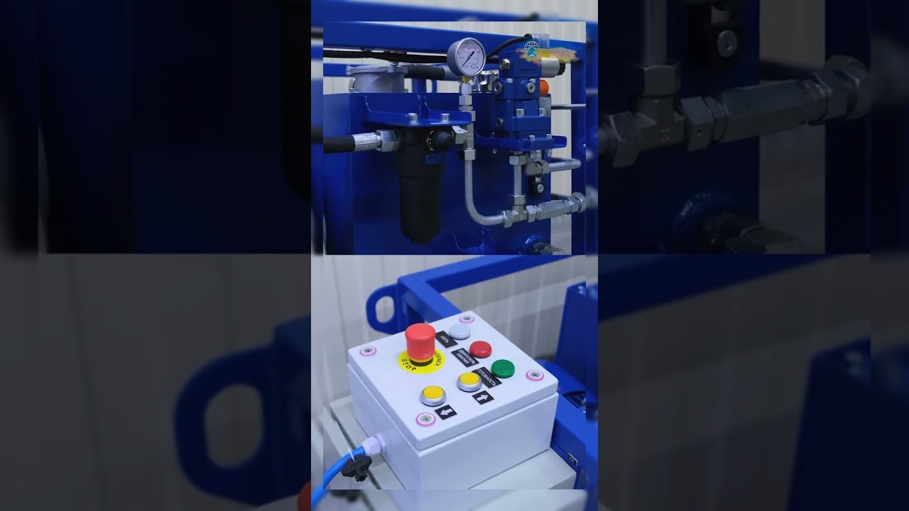 Маслостанция серии 1551 для стационарных манипуляторов video 0