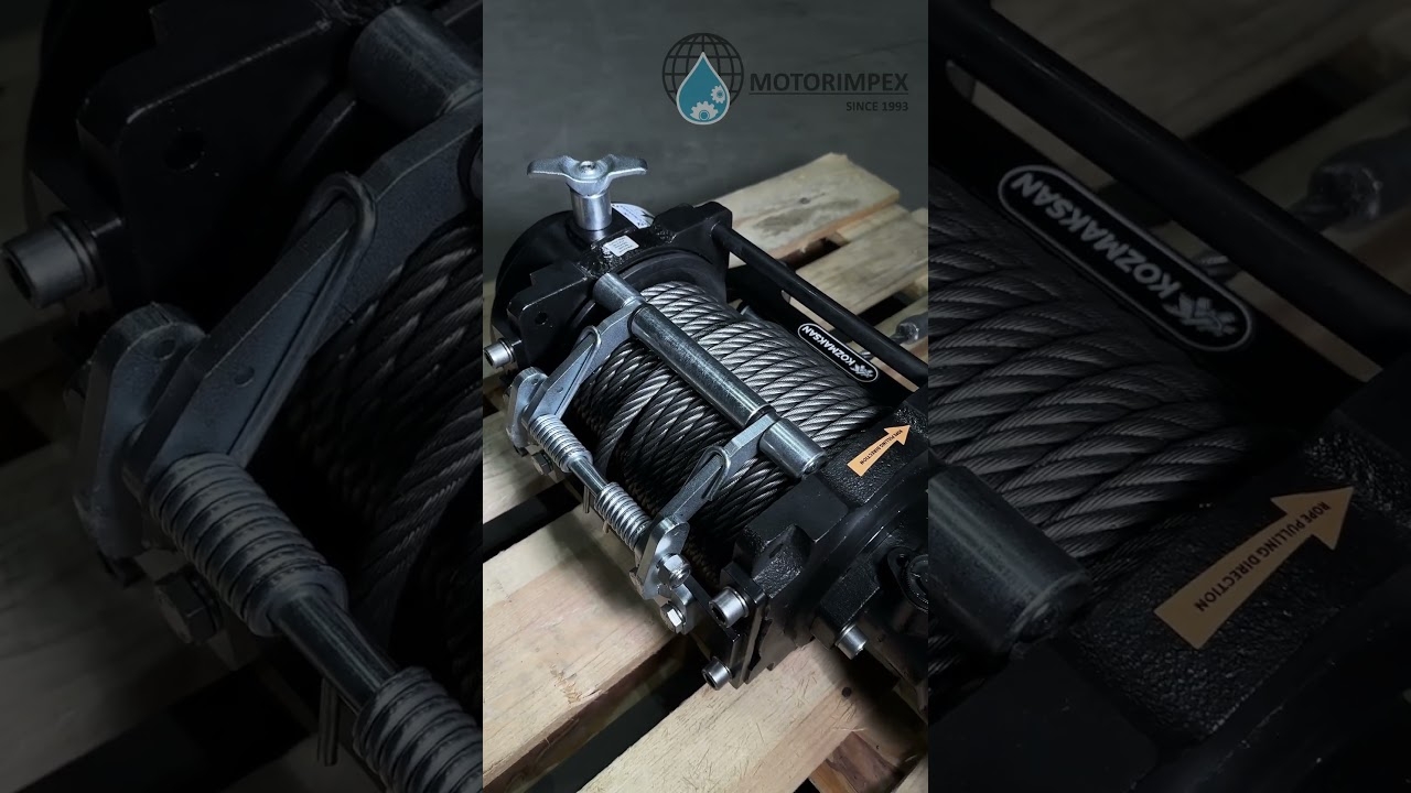 Гидравлические лебёдки KHW-10K video 0