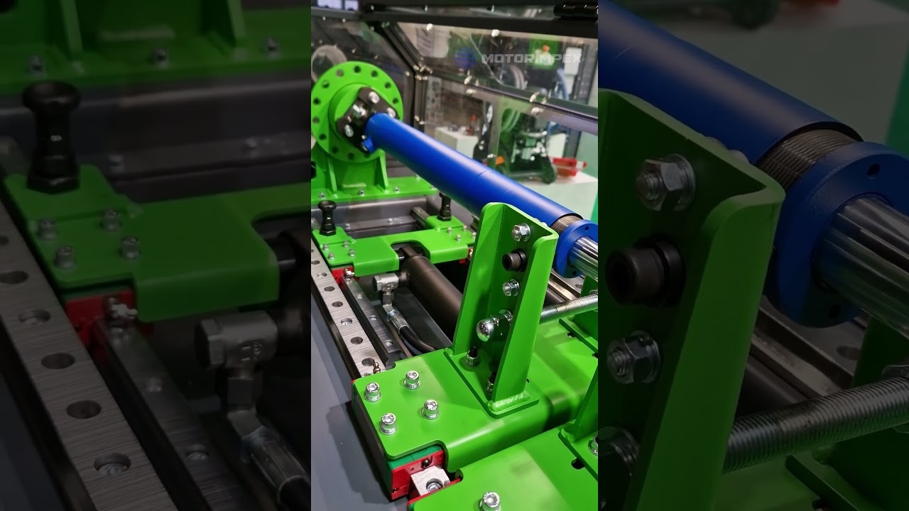 Test bench VS-2061-2 for hydraulic cylinders video 0