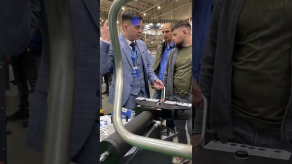 Трубозгинач гідравлічний ПЗТ-2069 video 1