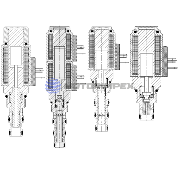 Картриджные гидрораспределители WK10