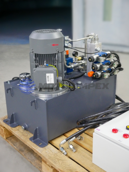 Hydraulic power unit of 2544 series for a laser cutting machine