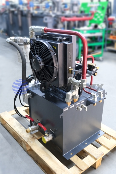 Hydraulic power unit of 2555 series for a seed drill