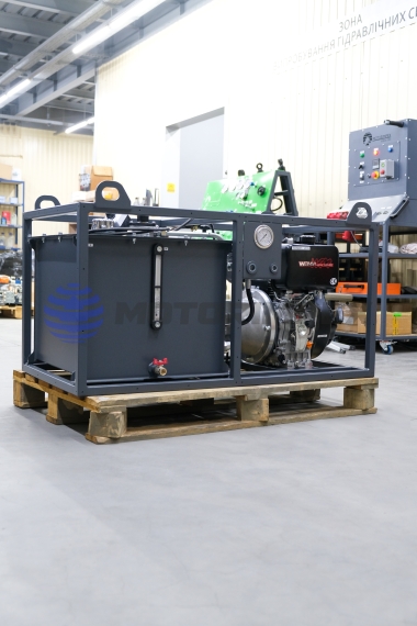 Hydraulic power unit of 2912 series with a diesel motor