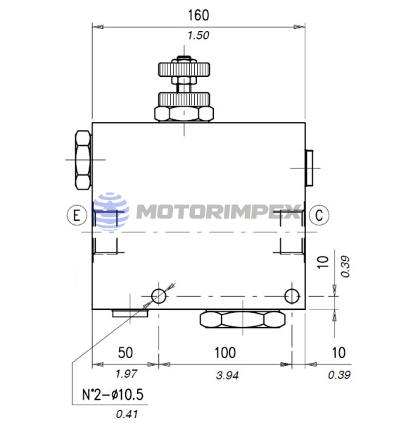 Регуляторы расхода VPR/2/RL с обратным клапаном