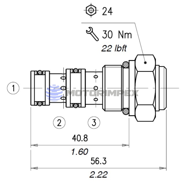 Картриджные гидрозамки BCA