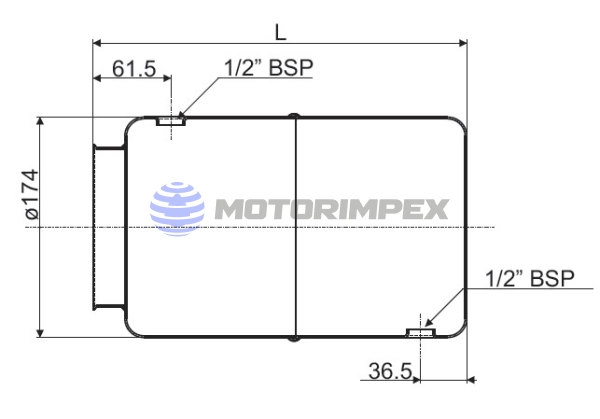Гидробаки стальные SER и SL