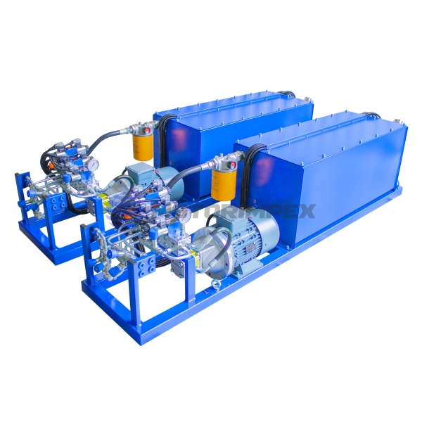 Маслостанции серии 1885 для линий производства строительных материалов