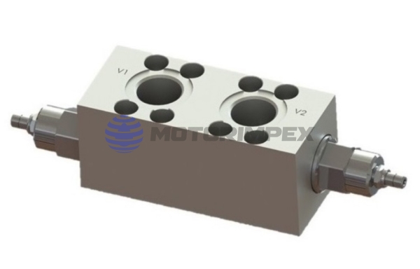 Предохранительные клапаны RVDAP двустороннего действия для гидромоторов