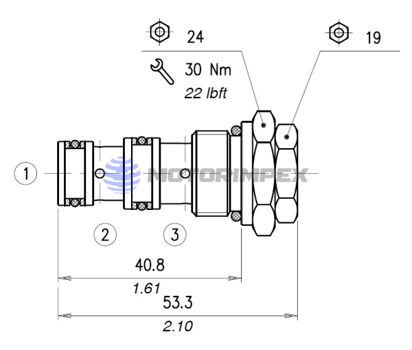 Картриджные клапаны типа «ИЛИ» UT