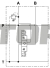 Multiple directional control valves CDC3 with pressure relief valve