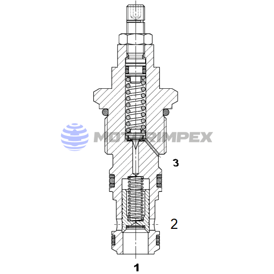 Картриджные предохранительные клапаны DB12121PE