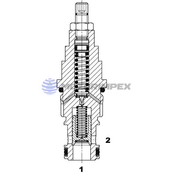 Картриджные предохранительные клапаны DB12P