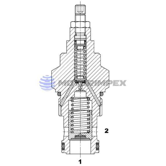 Картриджные предохранительные клапаны DB16P