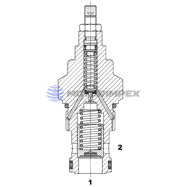 Картриджные предохранительные клапаны DB16P