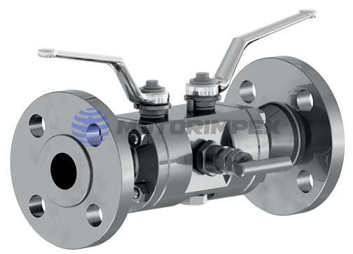 Двусторонние шаровые краны DBB