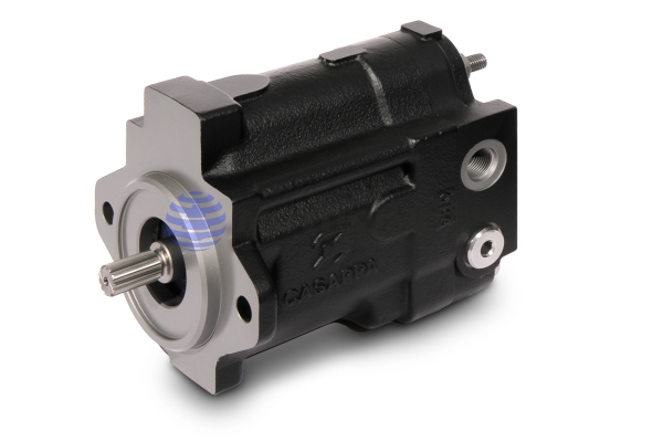 Насосы аксиально-поршневые двухпоточные регулируемые DVP с одним/двумя шестеренными насосами