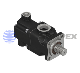 Гидронасосы аксиально-поршневые ISO YED TWIN FLOW BD