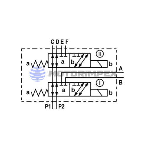 Дивертори електромагнітні KV-8/3-6
