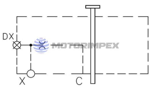Крышка LD-CCE 1H для встраиваемых клапанов