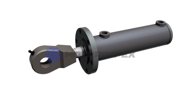 Гідроциліндри "провушина-фланець"