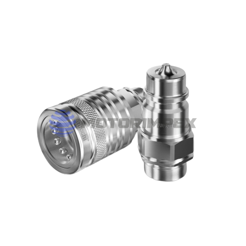 Быстроразъемные соединения для гидравлики серии PUSH PULL