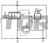 Пропорційні запобіжні клапани QVHMZO і QVKMZOR з регулятором витрати