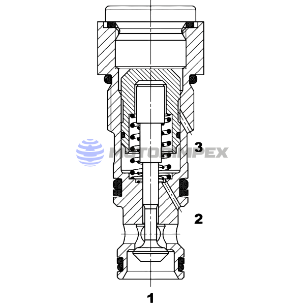 Картриджные гидрозамки RP10121