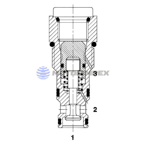 Картриджные гидрозамки RP10A