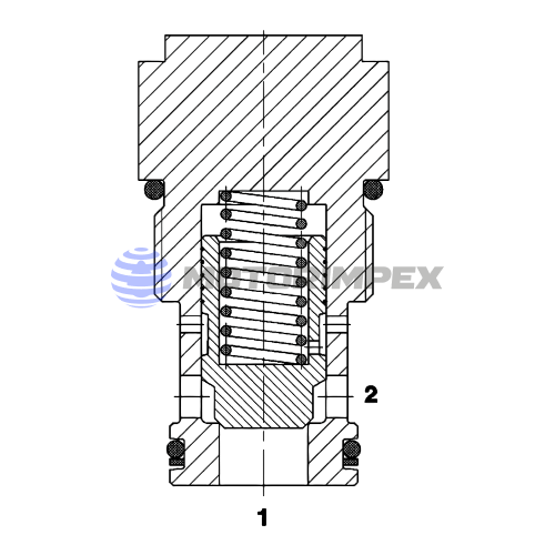 Картриджные обратные клапаны RV16A