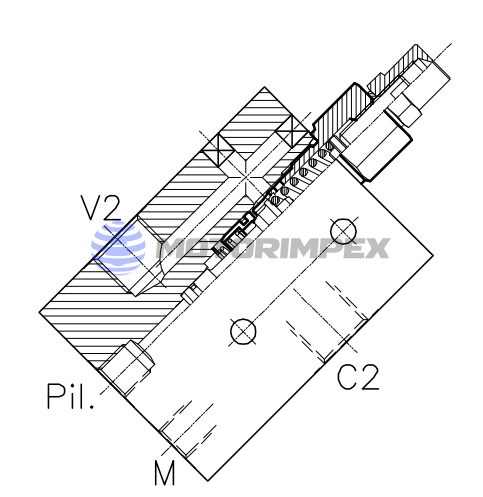 Тормозные клапаны OWC-SE-12-14-OIL одностороннего действия