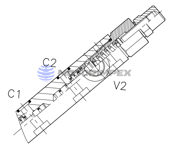 Тормозные клапаны OWC-DE-LU-FC2 двустороннего действия
