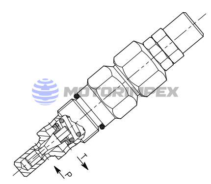 Безутечные картриджные предохранительные клапаны VMP-35-OIL