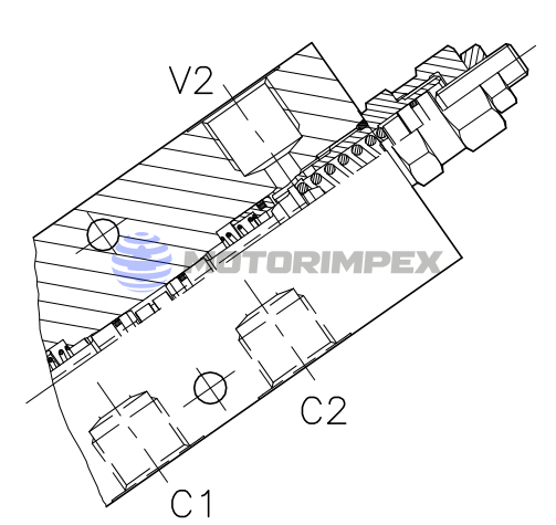 Тормозные клапаны A-WB-DE-OIL двустороннего действия
