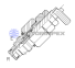 Cartridge flow control valve VST-UD-T-20 with the check valve