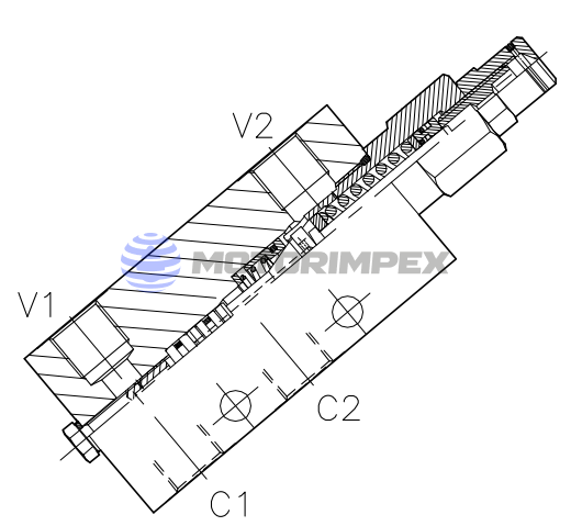 Тормозные клапаны A-WB-CC-SE-L одностороннего действия