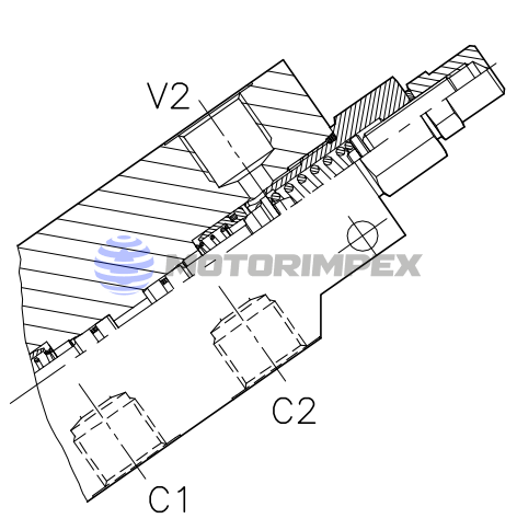 Тормозные клапаны A-OWС-DE-LU двустороннего действия