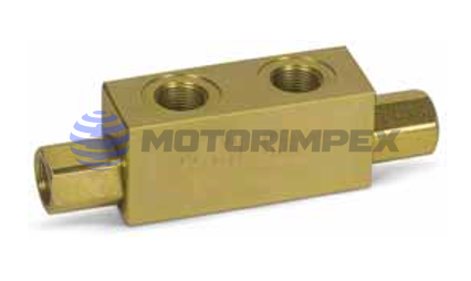 Гидрозамки двустороннего действия DPCVL и DPCVX