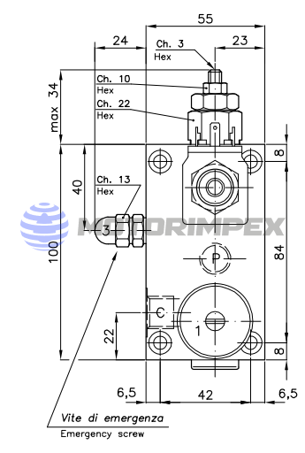 Гідравлічні блоки VС-DC-C-VMP-20 для гідроциліндрів односторонньої дії (для ліфтів)