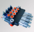 Monoblock directional control valves RK80 with  autoreturn